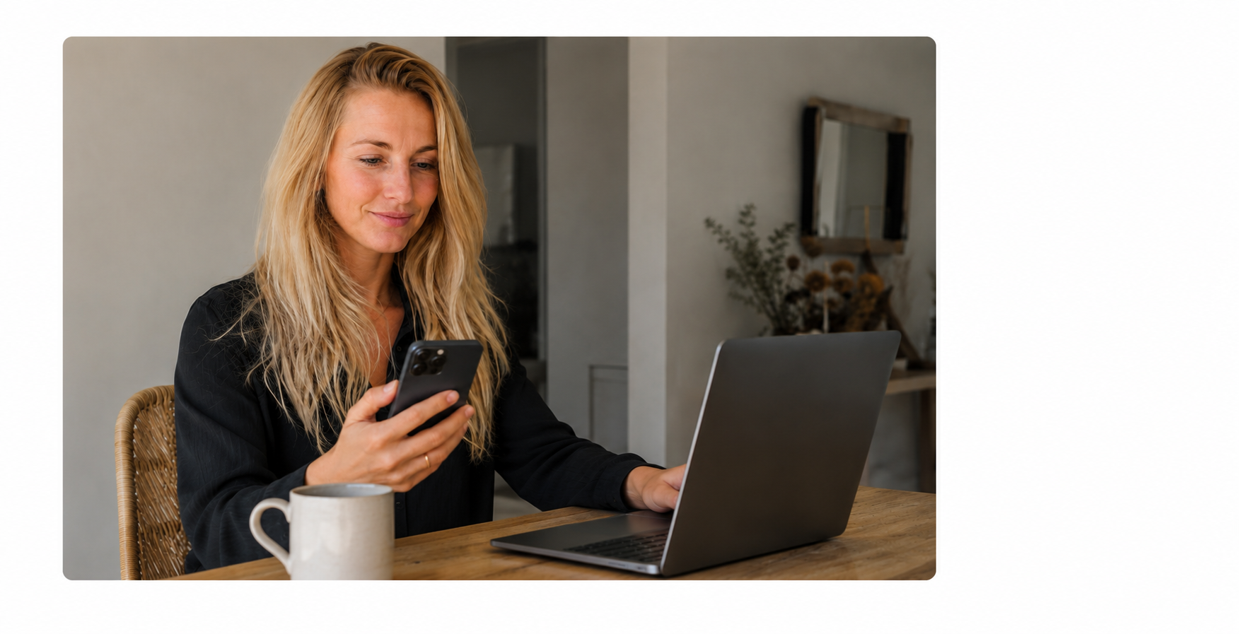 Professional doet vertrouwd zaken met geverifieerde identiteit